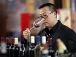 Assaggio vino - fiera in cina